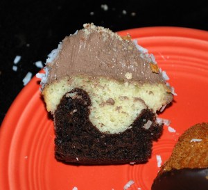 Cross section of Chocolate Joy