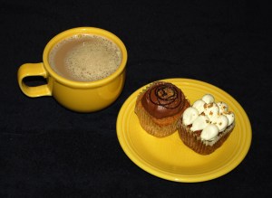 Coffee and cupcakes- click to enlarge